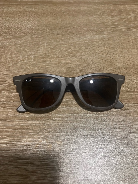 Ray-Ban Accessories - Ray-Ban Brown Wayfarer Sunglasses with Dark Lenses